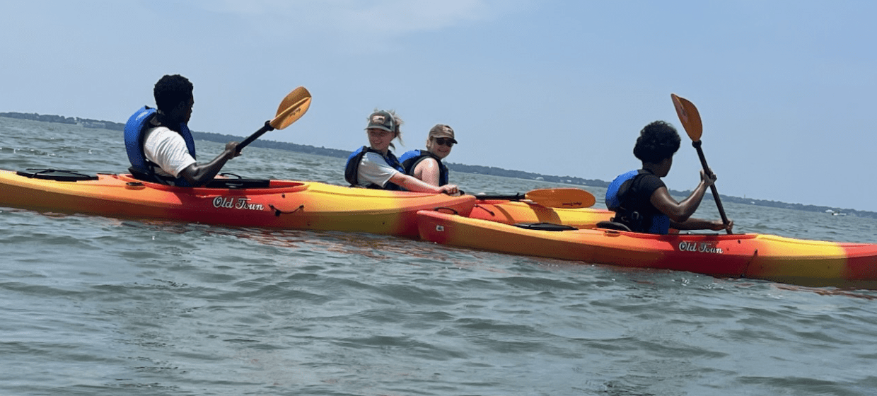 Coastal Expeditions Interns, LEAP, Freeman Trust, Shem Creek Kayaking